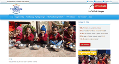 Desktop Screenshot of indiafoodbanking.org